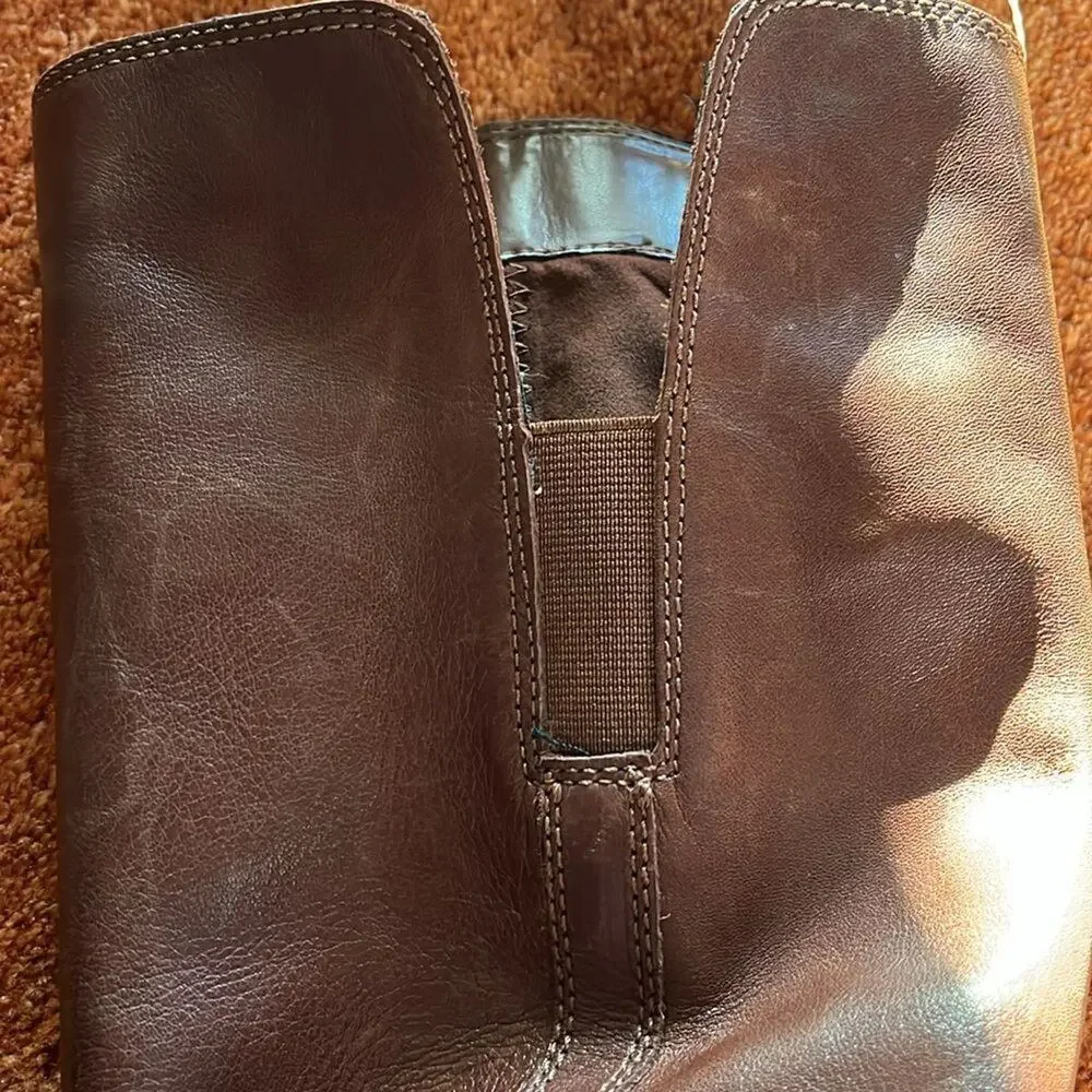 VINCE CAMUTO Kensilie Over The Knee Riding Boot In Chocolate Size 5.5M - Picture 6 of 8